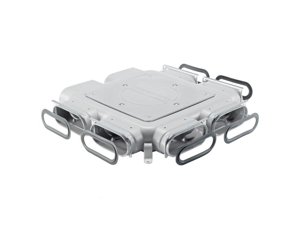 Distribuidor 6 conexiones ComfoTube Flat51 Zehnder 990322030