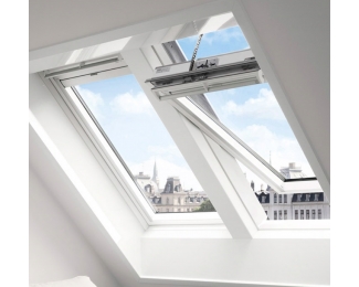 Ventana giratoria eléctrica Velux GGL 207021 laminado de seguridad
