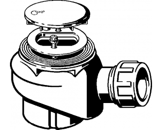 Desagüe ducha Domoplex 75x40 Viega 6928.95