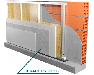 Panel aislamiento acústico dBimpact Ceracoustic 3.0 de 1,50x1,20m (precio/m²)