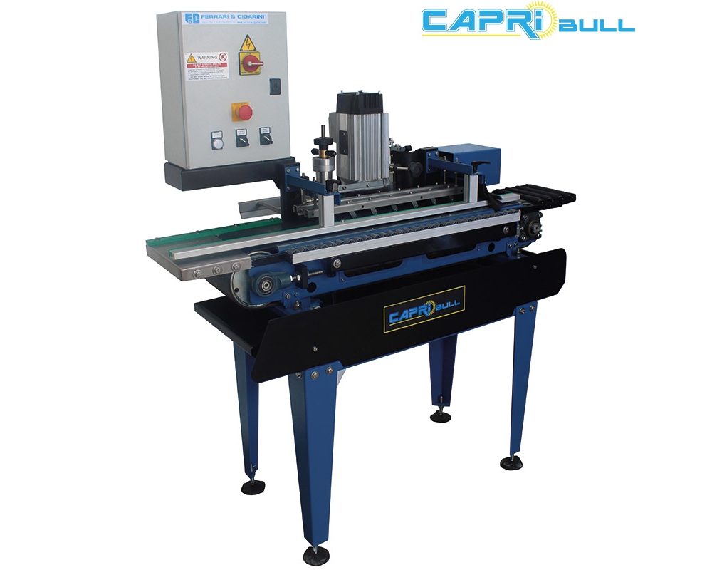 Máquina perfiladora de cerámica y mármol monofásica con disco Capri Bull