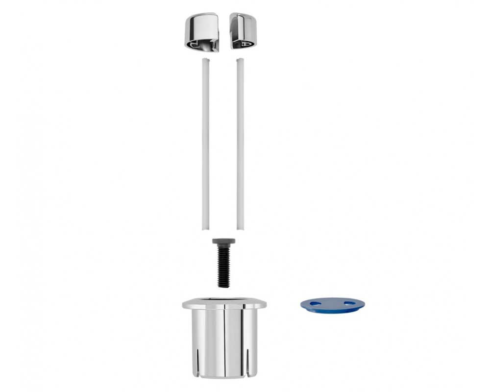 Kit G doble pulsador largo mecanismo descarga D1D Roca AH0002100R