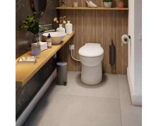 Inodoro con triturador incorporado Dual Flush SFA Sanicompact PRO