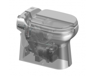 Inodoro con triturador incorporado Dual Flush SFA Sanicompact ELITE