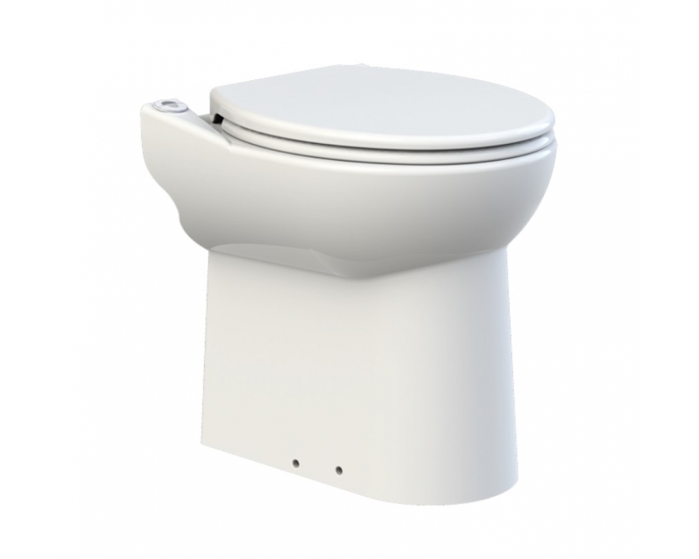 Inodoro con triturador incorporado Dual Flush SFA Sanicompact C43