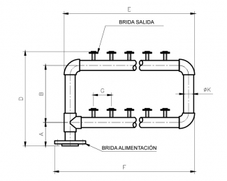Baterías polipropileno circuito cerrado 2 filas