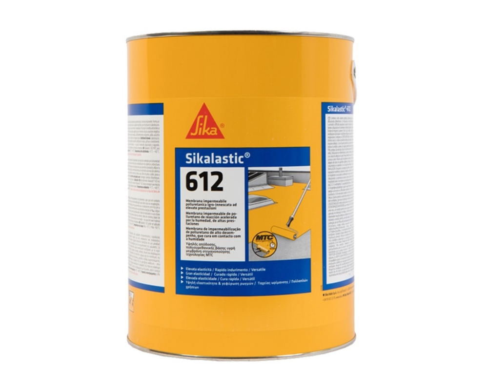 Membrana líquida impermeabilizante Sikalastic 612 blanco bote 15L (~21,3kg)