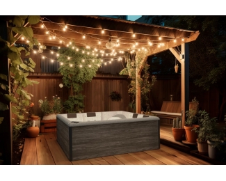 Minipiscina SPA Jacuzzi hidromasaje de exterior 4-5 plazas Kinedo Ládoga