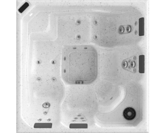 Minipiscina SPA Jacuzzi hidromasaje de exterior 4-5 plazas Kinedo Ládoga