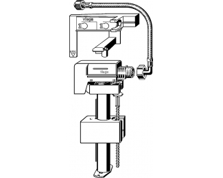 Kit de válvula de llenado cisternas empotradas Viega 8310.74