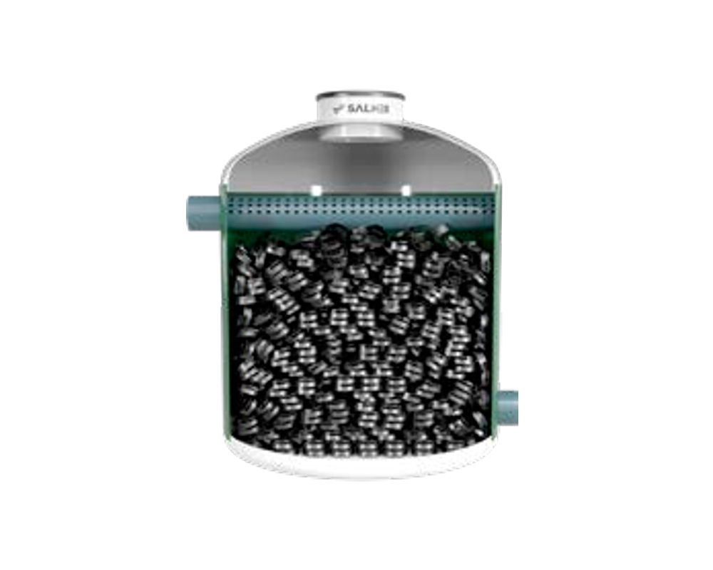 Filtro biológico o lecho bacteriano Salher CVC-FB 750L