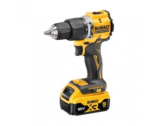 Taladro percutor XR 18V con 2 baterías Li-Ion 5Ah y maletín TSTAK Dewalt DCD100YP2T-QW