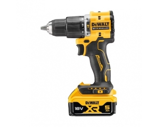 Taladro percutor XR 18V con 2 baterías Li-Ion 5Ah y maletín TSTAK Dewalt DCD100YP2T-QW