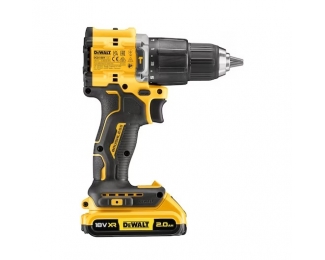 Taladro percutor XR 18V con 2 baterías Li-Ion 2Ah y maletín TSTAK Dewalt DCD100YD2T-QW