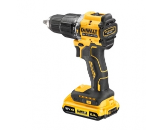 Taladro percutor XR 18V con 2 baterías Li-Ion 2Ah y maletín TSTAK Dewalt DCD100YD2T-QW