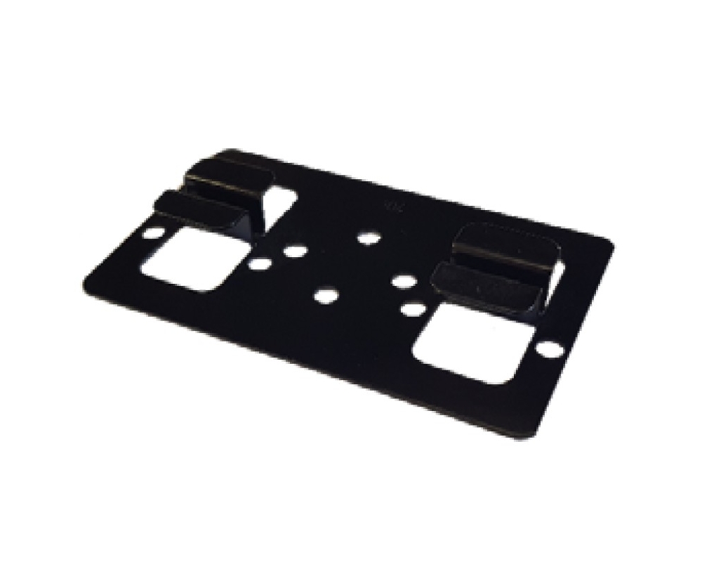 Grapa doble negra Plus inoxidable AISI 304 Frontek