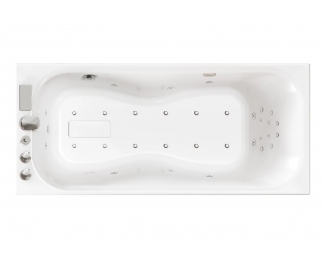 Bañera de hidromasaje rectangular Kinedo Zumba