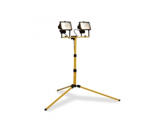 Proyector alógeno con trípode 2x500W Famatel 4404G