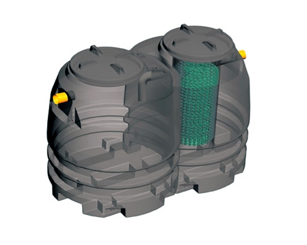 Fosa séptica grupo depurador con filtro biológico C.F.F.