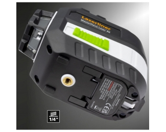 Láser tridimensional con círculo horizontal y dos verticales Laserliner MasterPlane-Laser 3G Plus