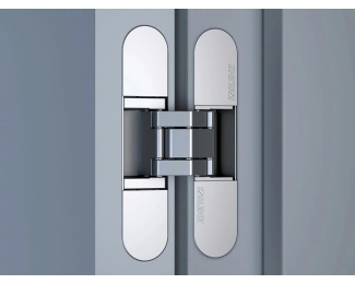 Bisagra oculta para puertas Kubi7 niquel satinado Krona Koblenz K 7000 NS HD