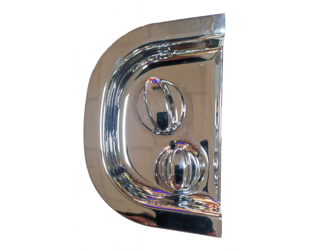 Tirador con cerradura Krona Luna 103 cromo lucido