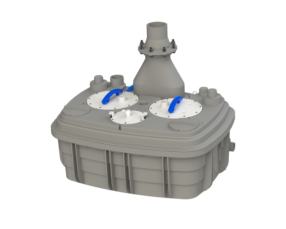 Estación de bombeo al suelo para aguas residuales SFA Sanicubic 2 VX monofásico