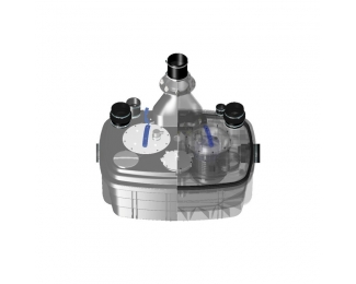 Estación de bombeo al suelo para aguas residuales SFA Sanicubic 2 VX monofásico