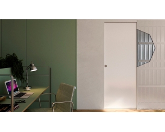 Premarco puerta corredera una hoja Scrigno Techzero cartón-yeso