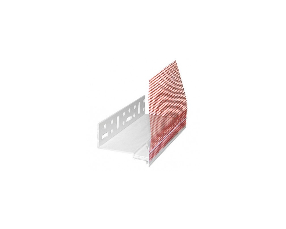 Perfil de arranque con malla 2m x 100mm Baumit SockelProfil Therm