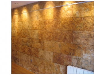 Piedra cuarcita Carioca Oro Selección