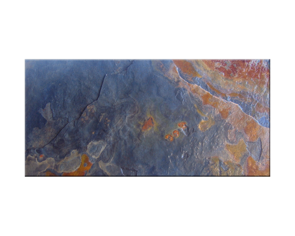 Piedra pizarra Verde Multicolor