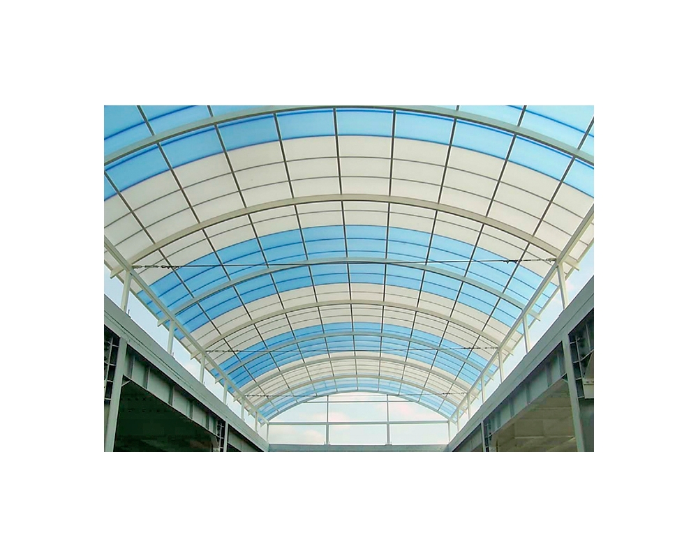 Policarbonato celular ArcoPlus 626 cristal modulo 600mm espesor 20mm