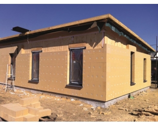 Panel de fibra de madera Soprema Pavawall Smart 940x600x40mm