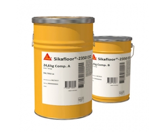 Revestimiento de pavimento Sikafloor 2350 ESD RAL 7032 lote 30kg