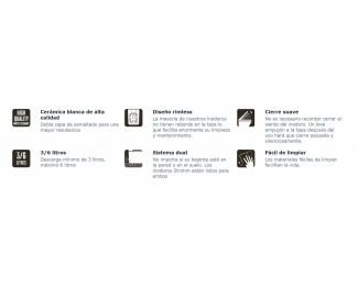 Inodoro a suelo con cisterna BTW Teka Nexos