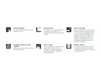 Inodoro a suelo con cisterna BTW Teka Dessin