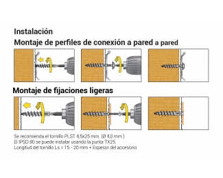 Tornillo de cierre para aislamiento Celo IPSD-H 55