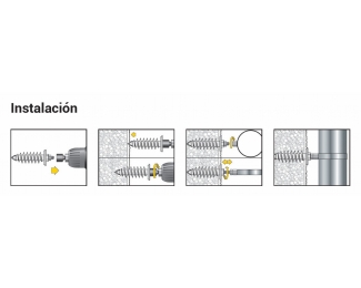 Fijación sobre aislamiento Celo IPL 95DS A2