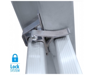 Escalera aluminio triple con base 9x3 KTL 23 237 009