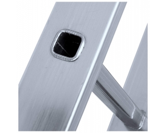 Escalera aluminio fija 11 peldaños KTL 23 117 011