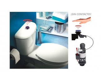 Mecanismo de descarga higiénico sin contacto Wirquin WC Tronic 2