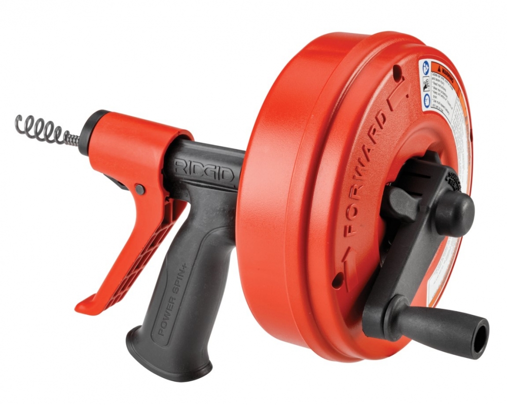 Desatascadora manual Rigid Power Spin+