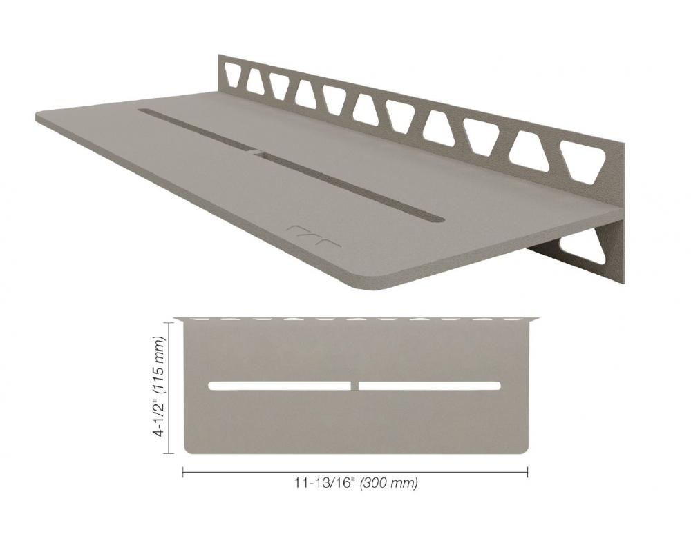 Estante de diseño Pure Schlüter Shelf W S1 D7
