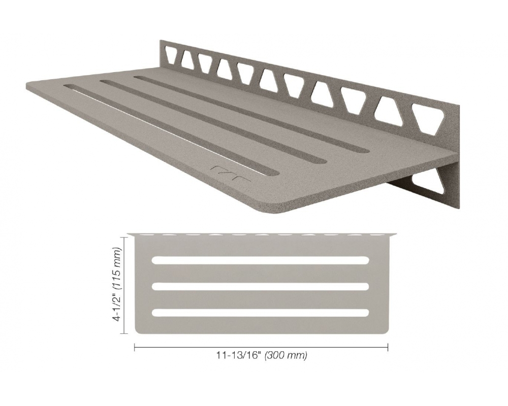Estante de diseño Wave Schlüter Shelf W S1 D10
