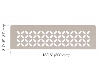 Estante de diseño Floral Schlüter Shelf N S1 D5