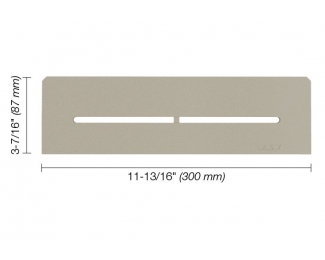 Estante de diseño Pure Schlüter Shelf N S1 D7