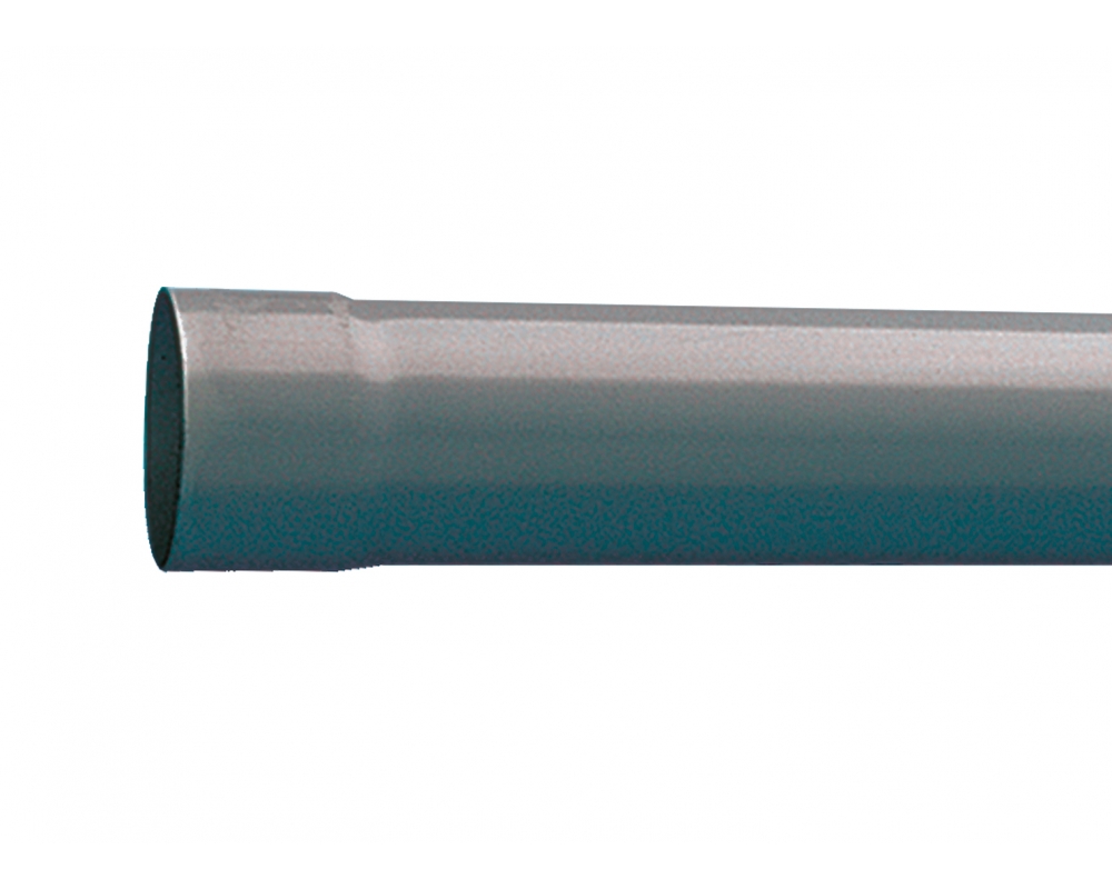 Tubo bajante circular junta pegada gris claro Ø110mm x 3m Adequa