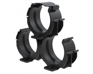 Grapa fijación superfície para ComfoTube Ø75mm Zehnder ComfoFix (bolsa 10 uds.)