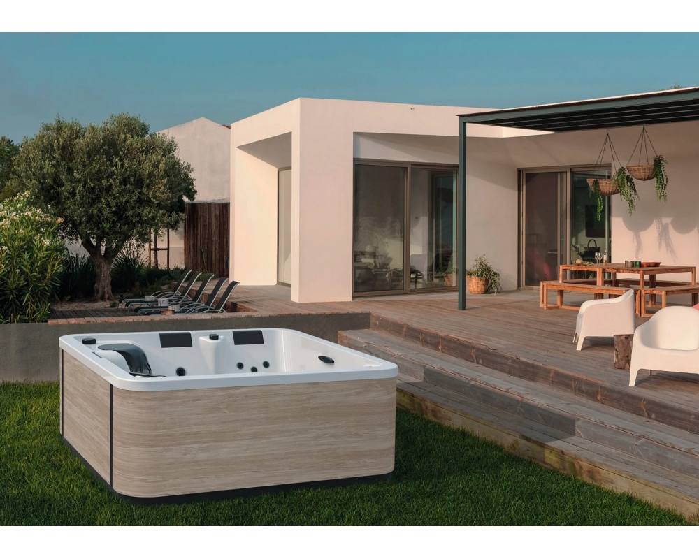 SPA minipiscina hidromasaje 5 plazas Kinedo Ebro A400